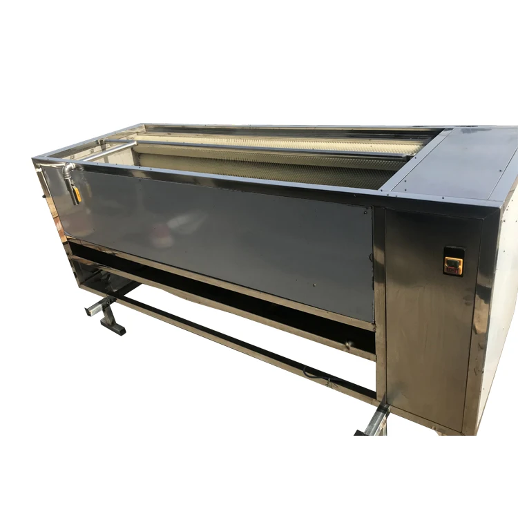 peach kiwi peel roller cleaning machine Vegetable Ginger Cassava Cleaning Peeling Seashells roller cleaning machine