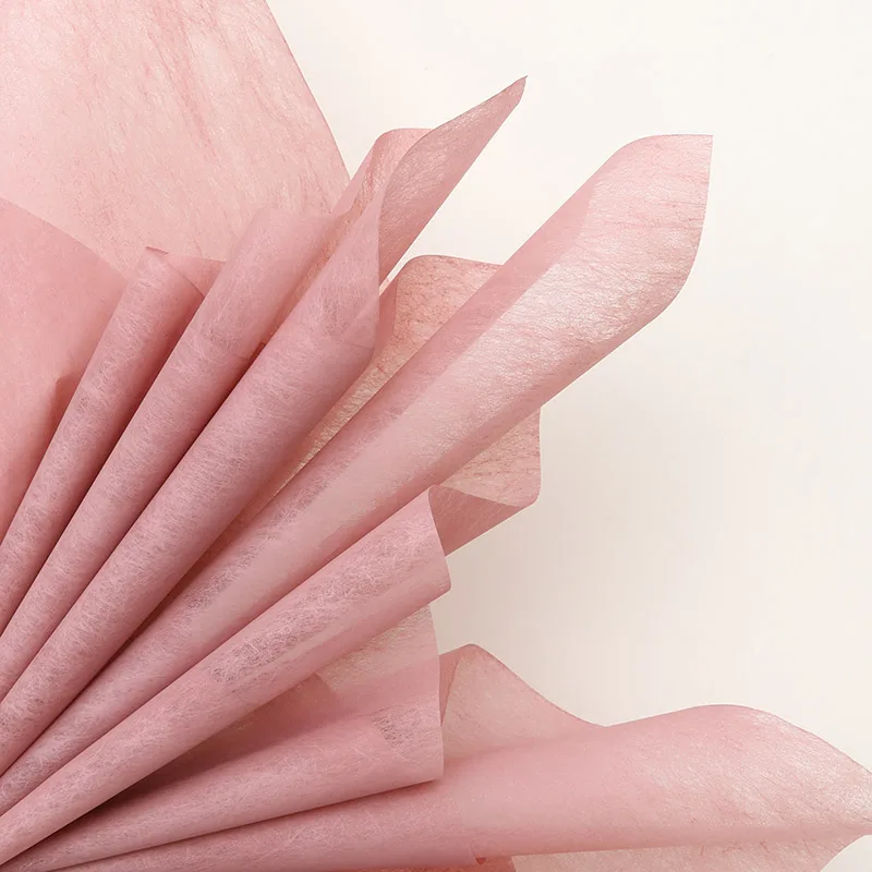 Factory wholesale custom high quality cloud cotton flower gift wrapping paper