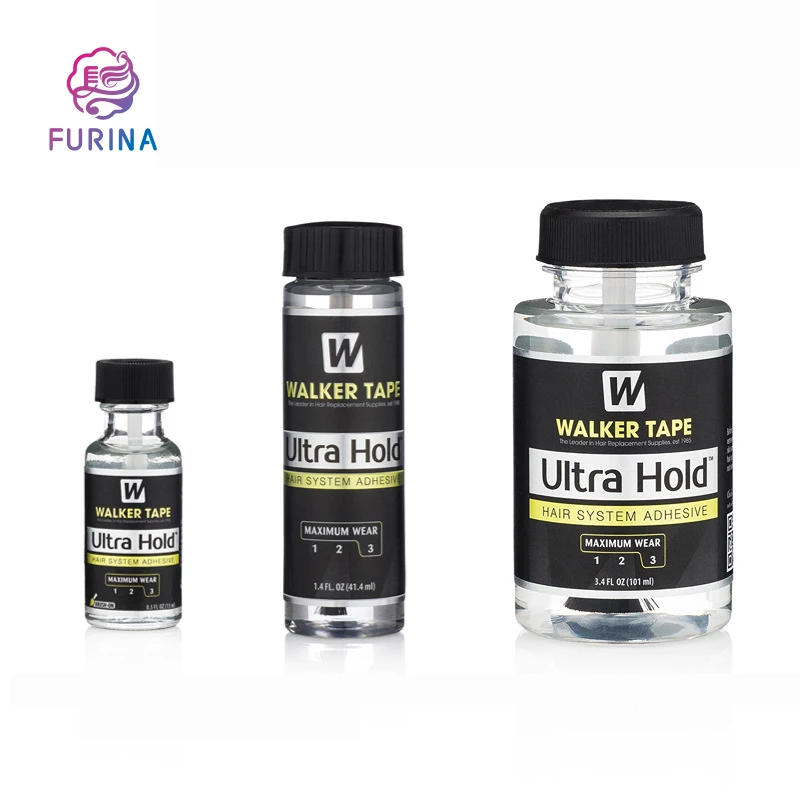 Clear liquid lace headpieces and hairline pieces strong tape transparent liquid hair system adhesive in hair extensions tape