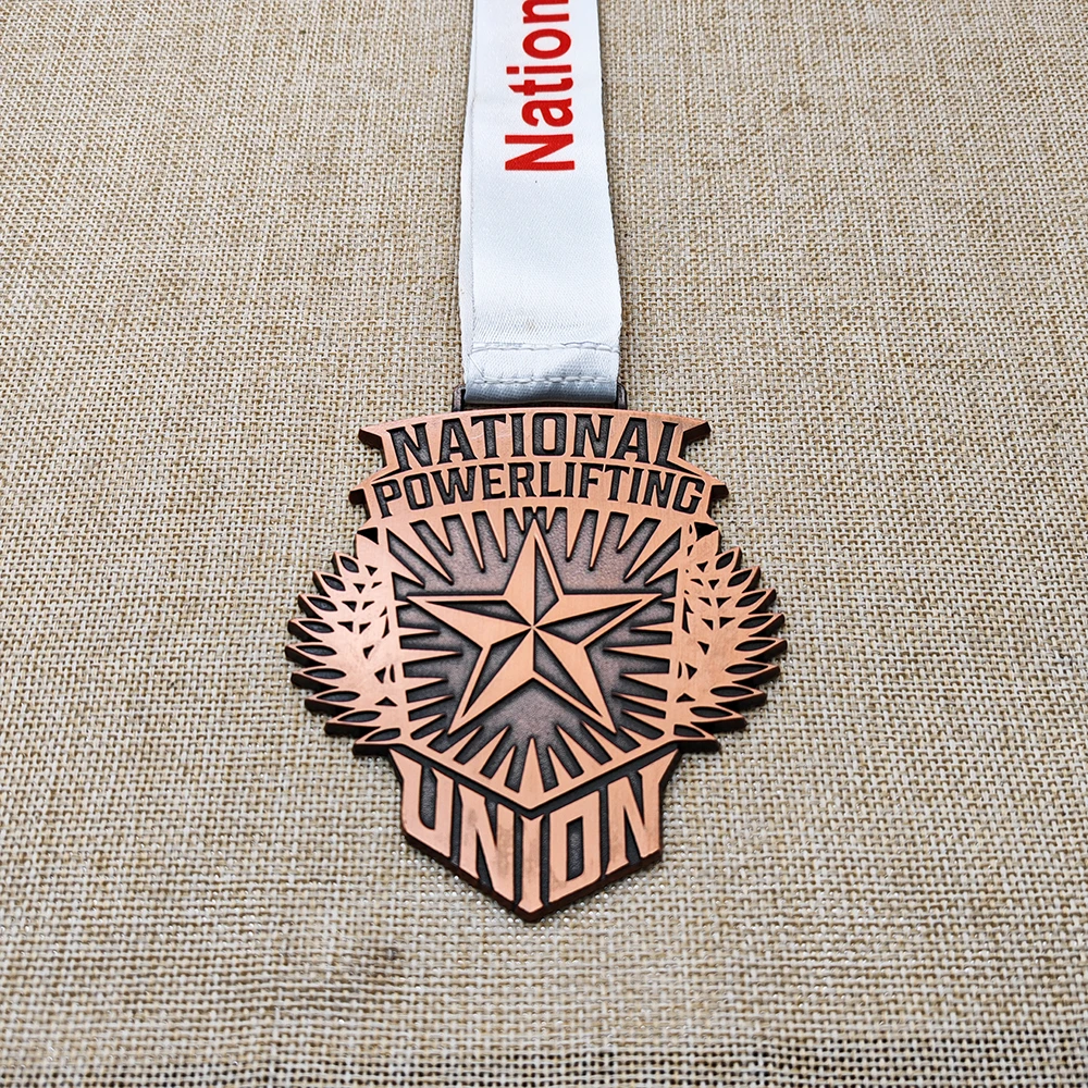 Manufactural Powerlifting Track Gymnastics Volleyball Soccer Baseball Sports Medals And Field Medals