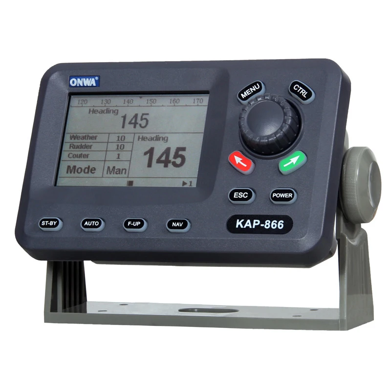 Marine GPS Navigator LCD display compact and cost-effective accurate autopilot