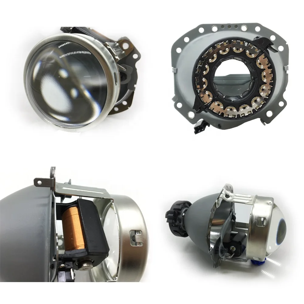 Автомобильные фары TAOCHIS, 3,0 дюйма, ксеноновые линзы для фар головного света HELLA H4, линзы для фар дальнего и ближнего света, модифицированные лампы D2S D3S