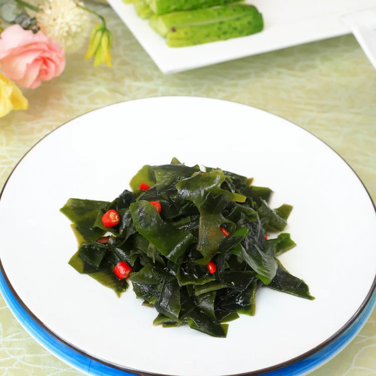 New Type Live Largest Bulk Wakame Seaweed Salad frozen seaweed