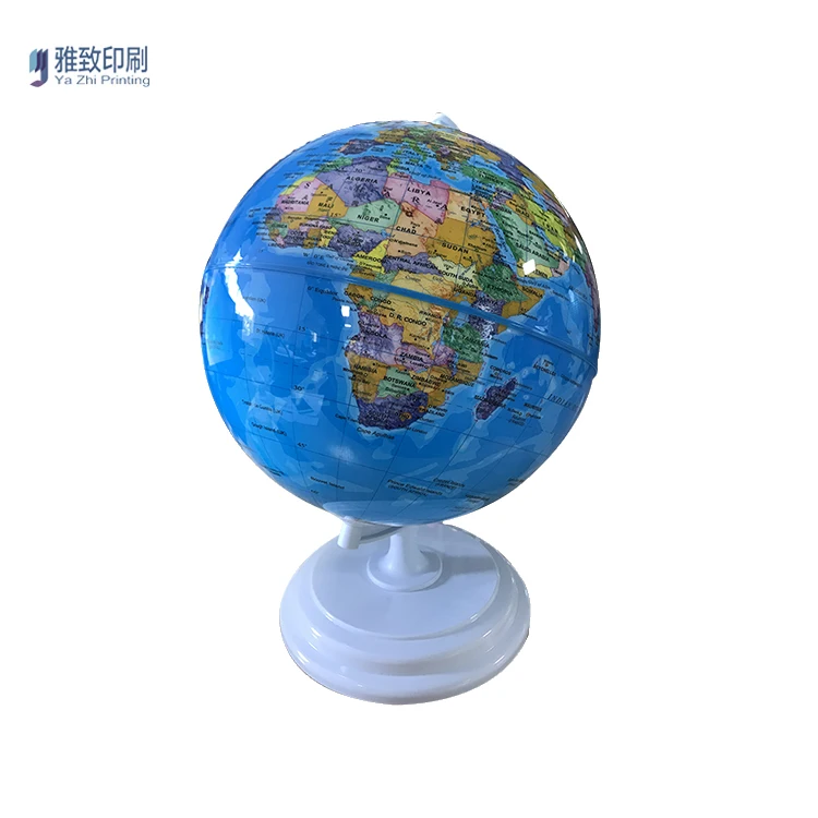 
Customized Map Portable Mini Rotated Globe For Children 