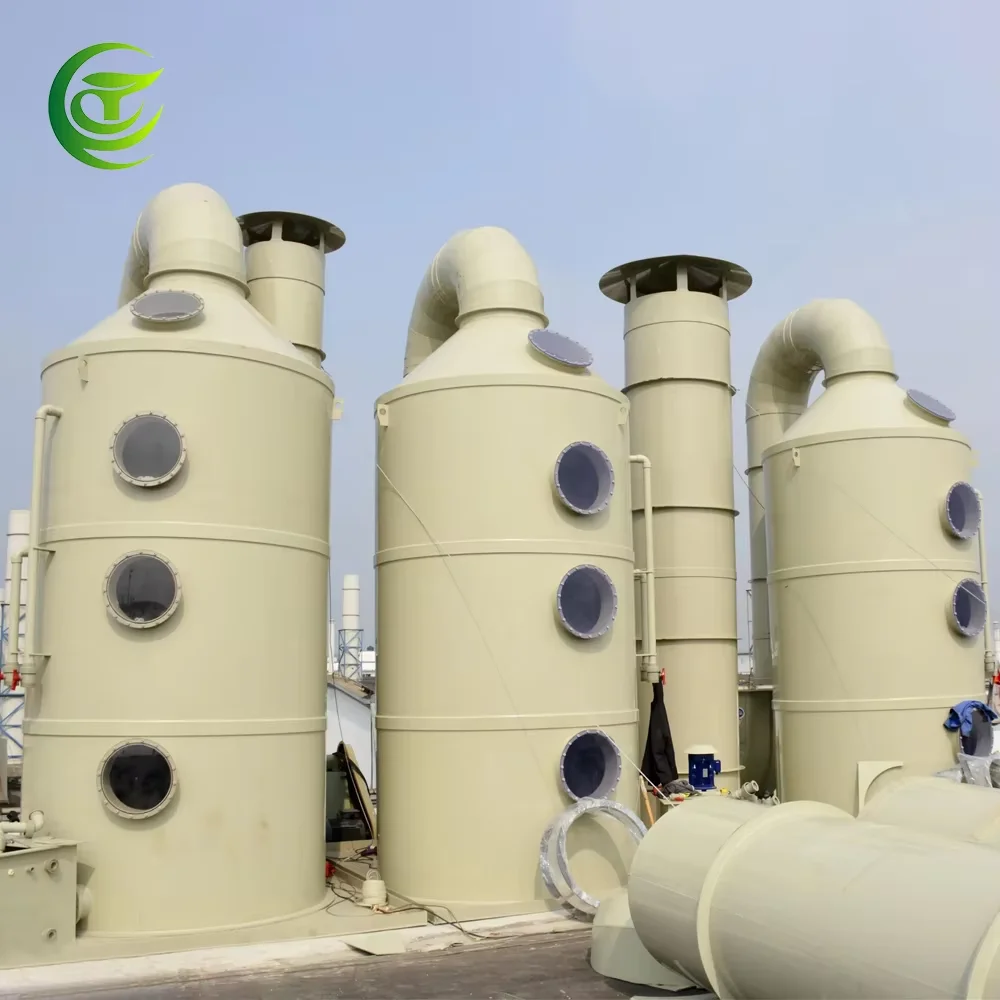 Beijing Chity Gas-Disposal-Machinery Venturi Packed Scrubber Desulfurization of Natural Gas Venturi Scrubber for Hpal