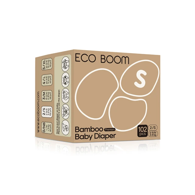 BOOM diaper source nature chlorine free eco private label organic aloe extract