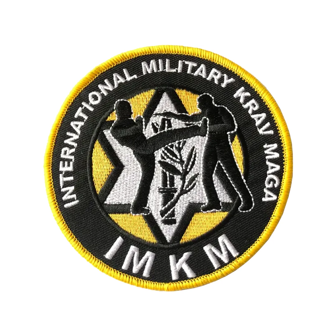 Custom Fabric Embroidered Patch Badges Sew on Embroidery Patches for Clothing