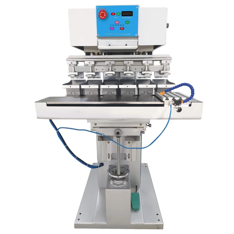 High Accuracy Automatic Pad Printing Machine Logo Decoration Knitting Clothing Textile Toys Factory Price New Condition Motor