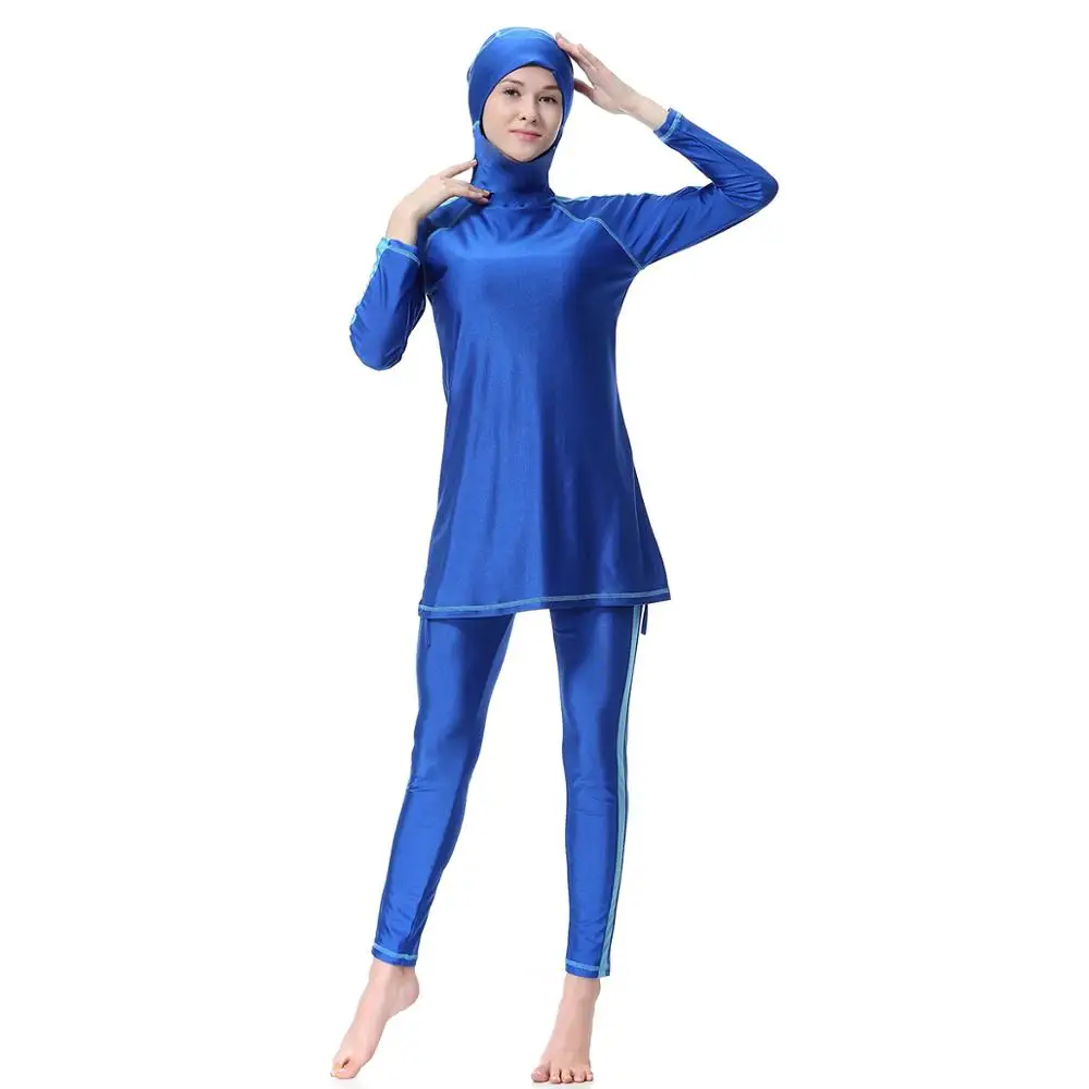 Wholesale Islamic Swimsuit Covered Muslim Women Swimsuit