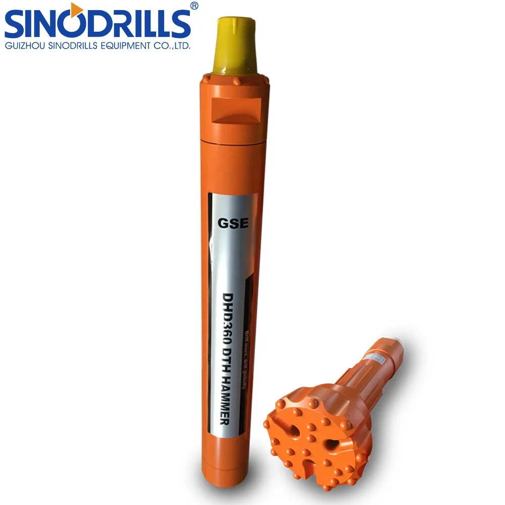 Sinodrills Down The Hole DTH Mining Tools 6 inch DTH DHD360 Button Drill Bits for Hard Rock Drilling