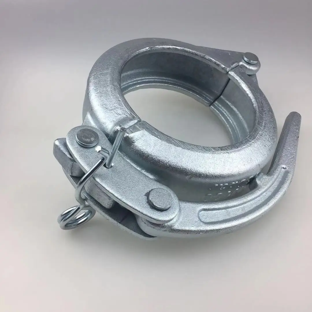 Putzmeister Concrete pump pipe floor bracket Concrete Pump Spare parts Bolt Clamp DN125 clamp quick 10010238  10038880