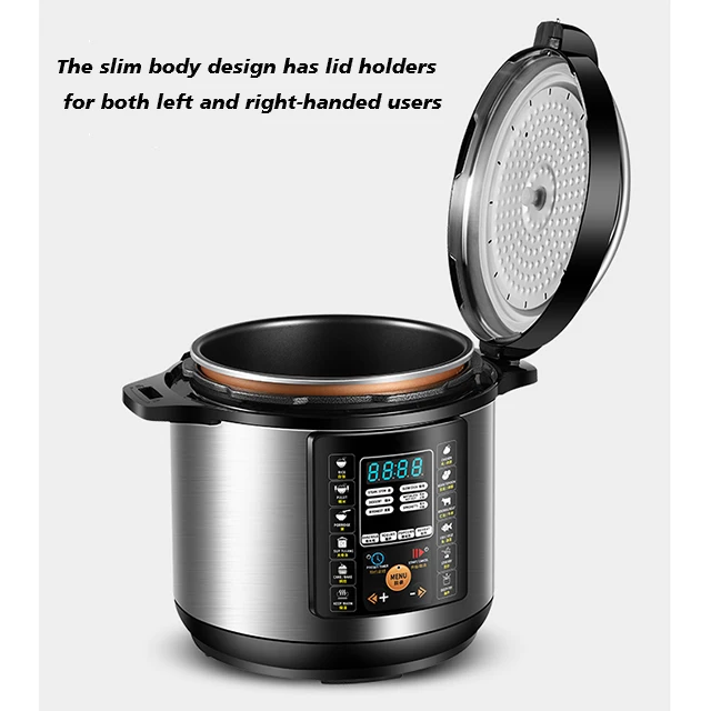 8L Electric Pressure Cooker Factory Outlets Stainless Steel rice cookers pressure cooker