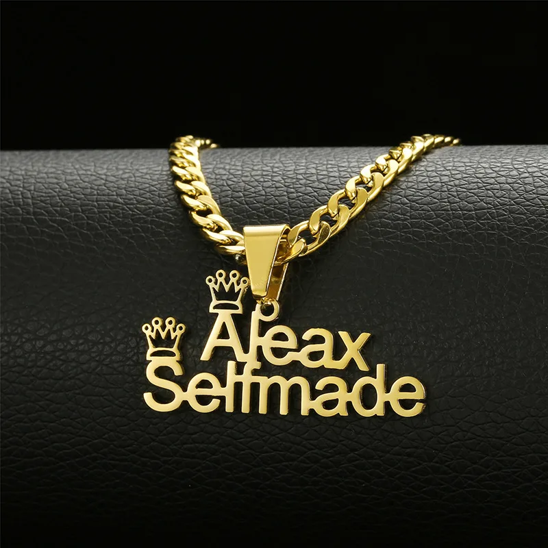 Collar Con Nombre Customize Jewelry Name Necklace Gold Plated Initials Letters Double Choker Name Necklace