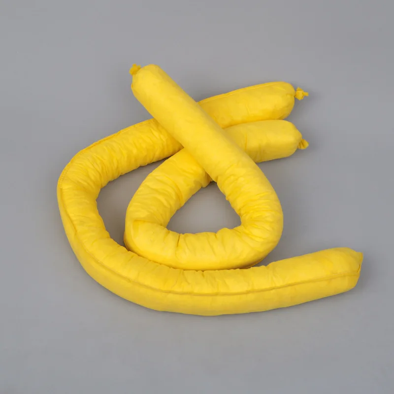 Professional manufacturer oil absorbent booms for spill containment