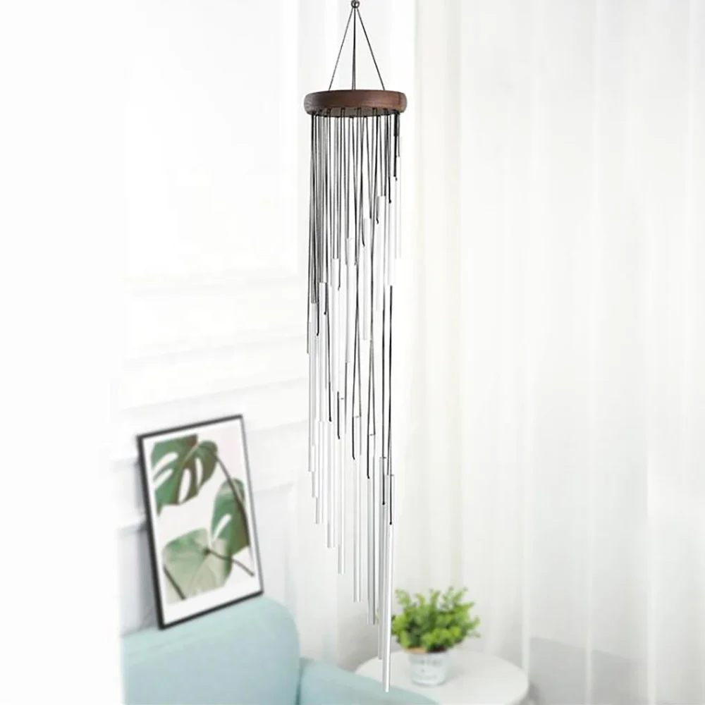 Wholesale Outdoor garden decorative metal tubed hanging ornament metal wind chimes