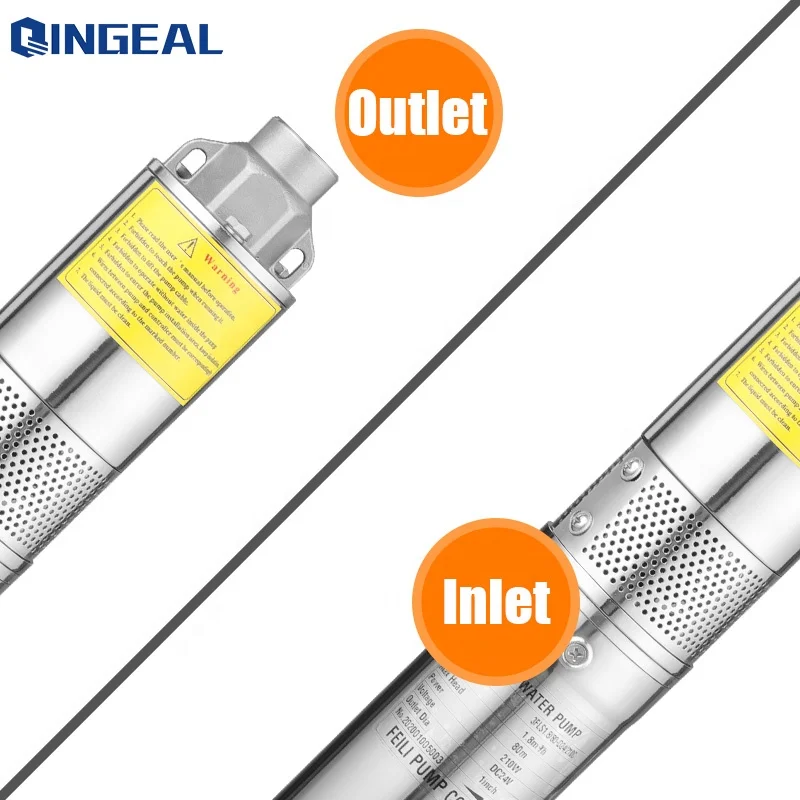 high quality 100m head lift submersible solar water pump 3 screw solar water pump deep 24 v solar samarsebal pump