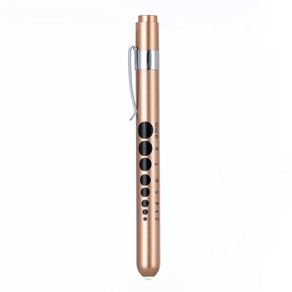Led Light Pen For Nurse Doctor Penlight Yellow Light Reusable Aluminum Alloy Doctor Nurse Penlight With Clip
