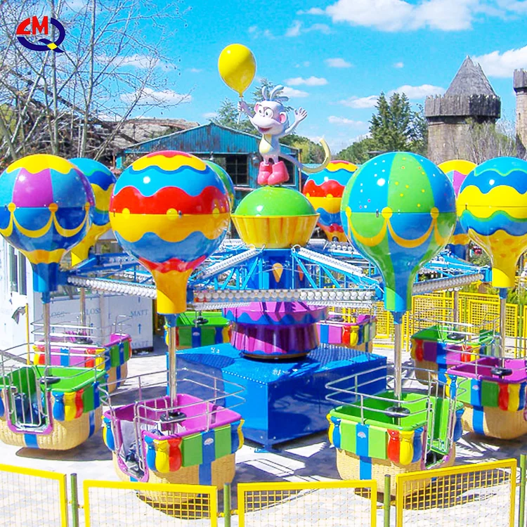 Amusement park kids attractive samba balloon rides