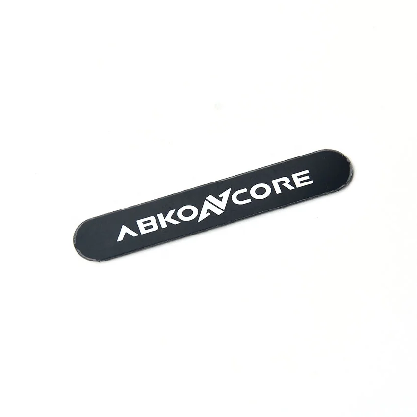 Wholesale Custom Logo Sticker Self-Adhesive Trademark PC Headset Side Nameplate Metal Printing Product