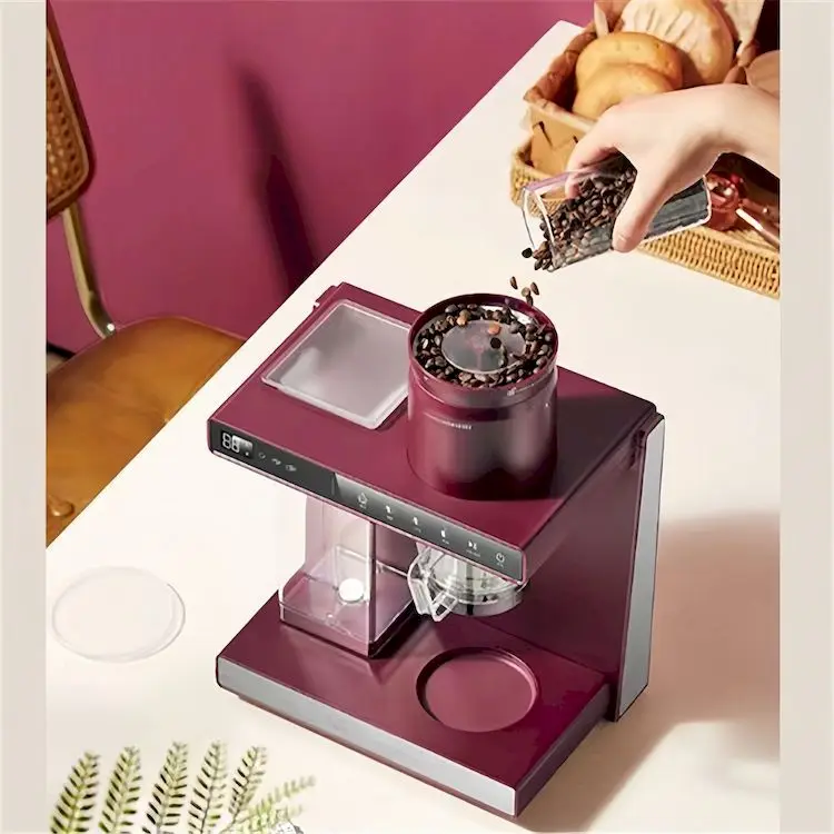 High quality Fully Automatic Coffee Machine American Coffee Maker With Integrated Grinding for home office