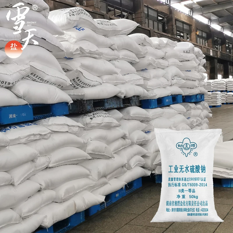 SNOWY SKY Export Industrial Anhydrous Sodium sulfate De Sodium Na2so4 salt refining plant