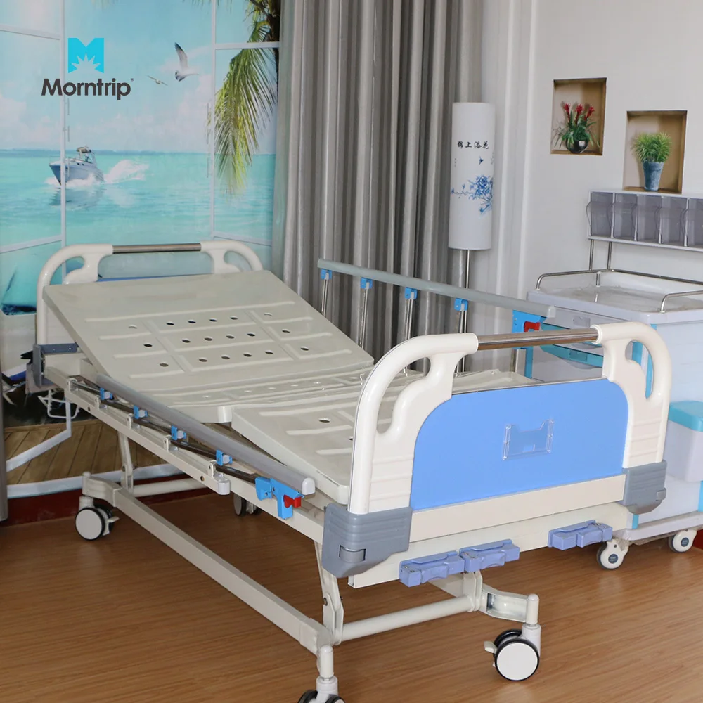 Medical Equipment Hospital Manufacturer Supply Manual Cheap Prices Two Functions Hospital Bed