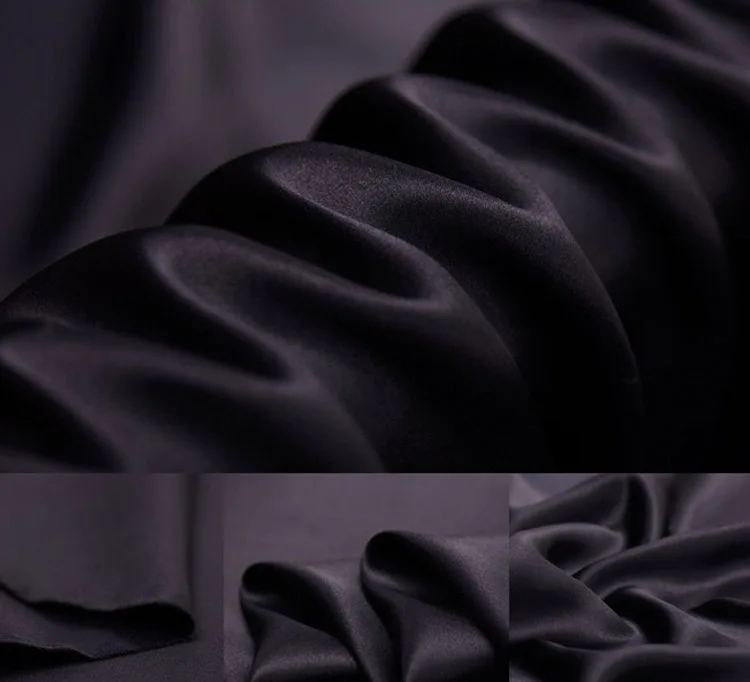 
Comfortable Soft Smooth Chinese Natural 100% Silk Fabric 
