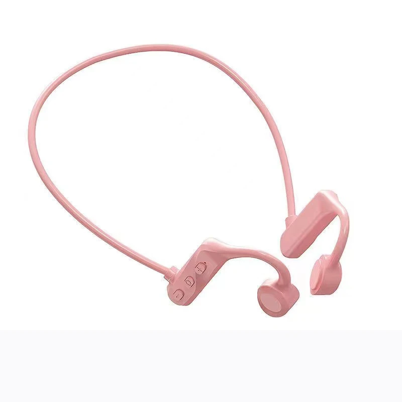 Wireless Bone Conduction Headphone Earphone Painless Headset Sport Ear Hook