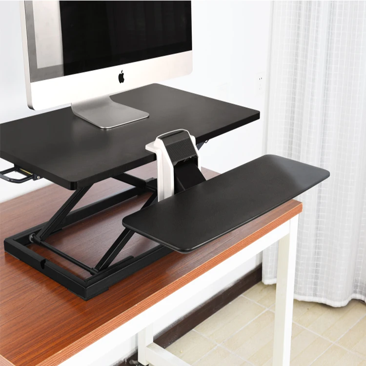 Регулируемые эргономичные офисные костюмы под клавиатурой, выдвижной ящик для сидя, стоячей рабочей станции