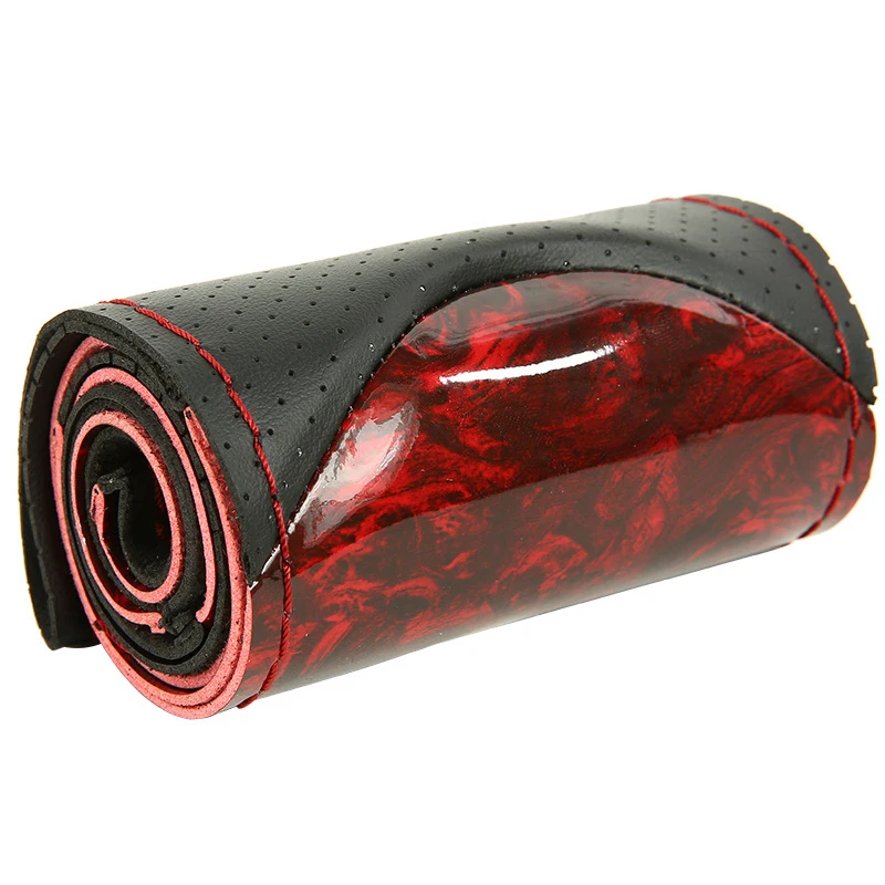 Factory price comfortable feel steering wheel cover for car fashion