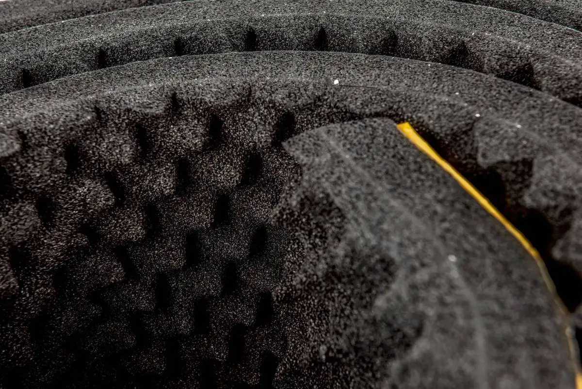 Honeycomb Black Sound Absorption Foam for Anechoic Room