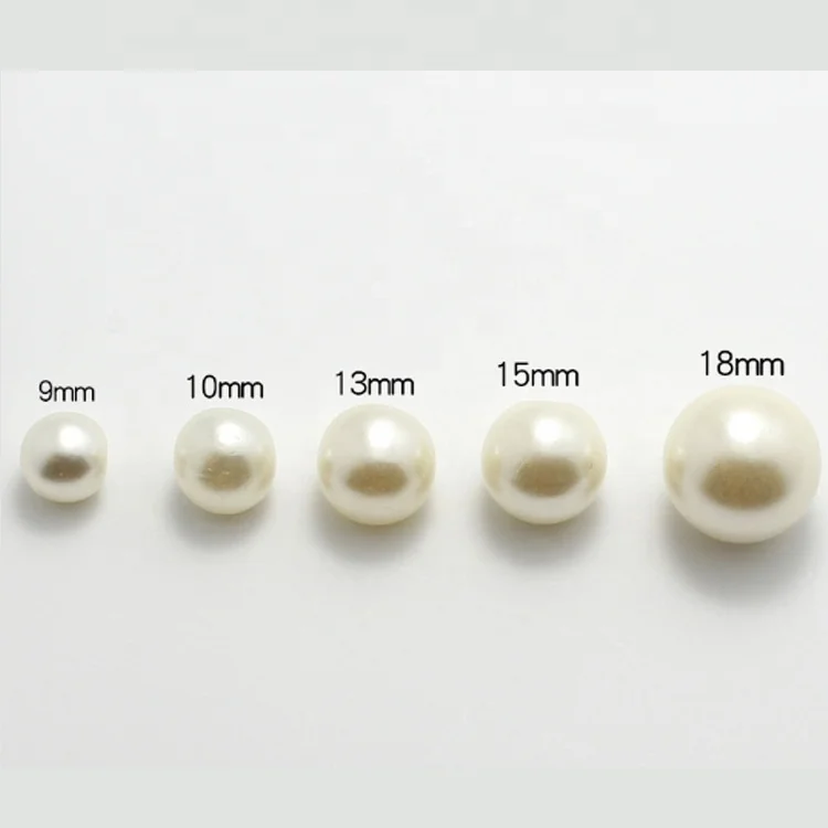 
ZM181 Wholesale Round Shape Pearl Buttons Diy Plastic Buttons For Sweater 