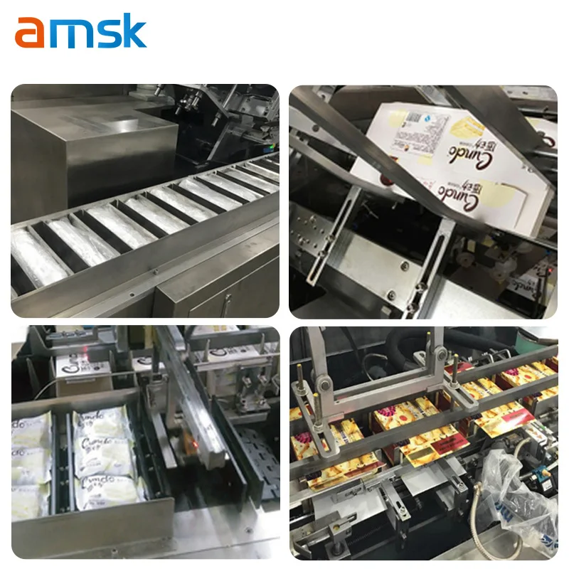 Small Automatic Horizontal Carton Packing Machine for Food Beverage Glass Wood Paper Packaging Pouch Type Cartoning Pump