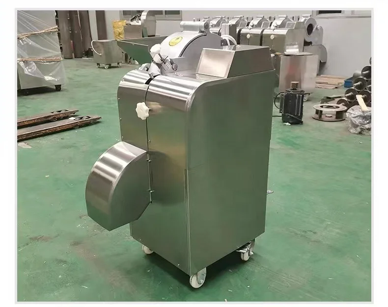 3D Automatic high speed frozen beef meat cube dicer Iberian ham cube cutting machine