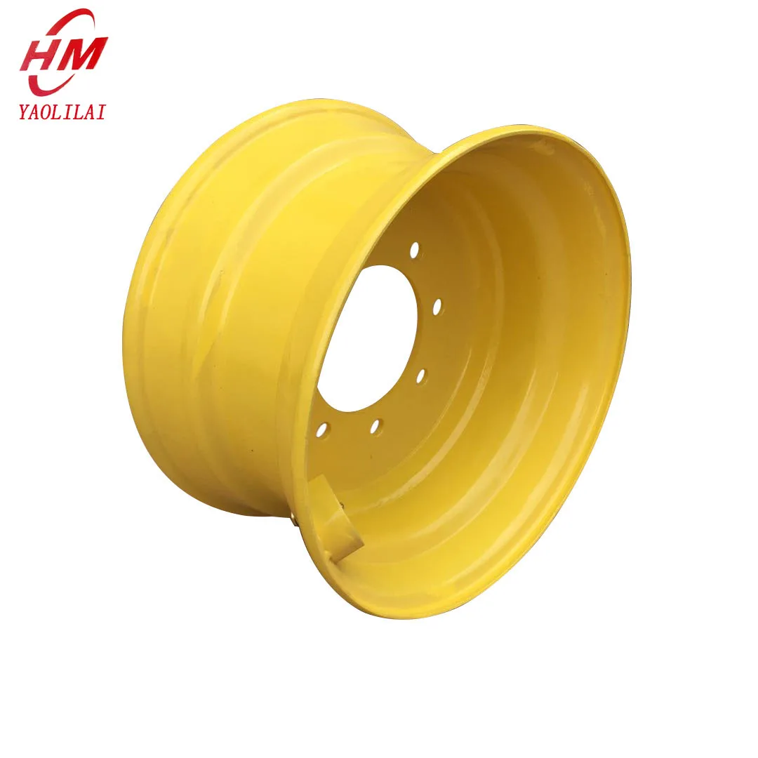 Skid steer loader rim 8.25x16.5 Wheel rim for loader tires 10-16.5