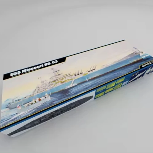 US Warehouse Trumpeter 03705 1/200 USS Missouri BB-63 Battleship Warcraft Model Warship Kit TH08991