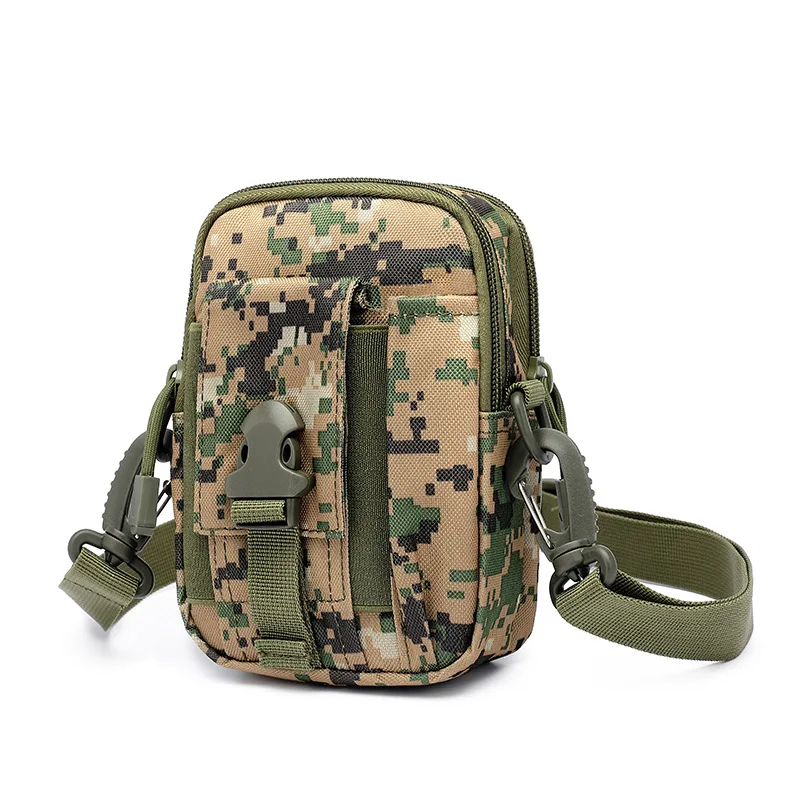 High quality Water resistant Tear resistant Military  Tactical Mobile Phone Waist Sling Shoulder Bag