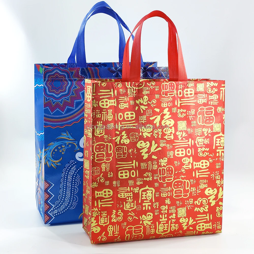 Custom made low price reusable logo garment non-woven shopping bags