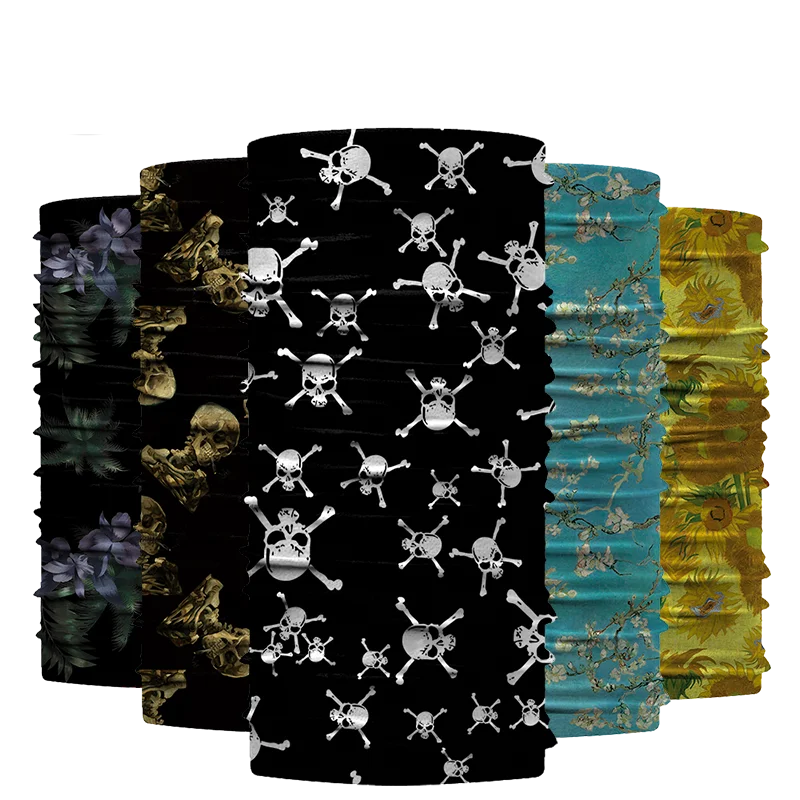 custom high elastic soft gym reliable headwear bandana magic scarf