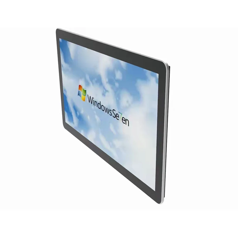 industrial anti-vandal pure flat outdoor sunreable high brightness 1000cd/m2 15.6 18.5 inch full HD 1920*1080 touch monitor