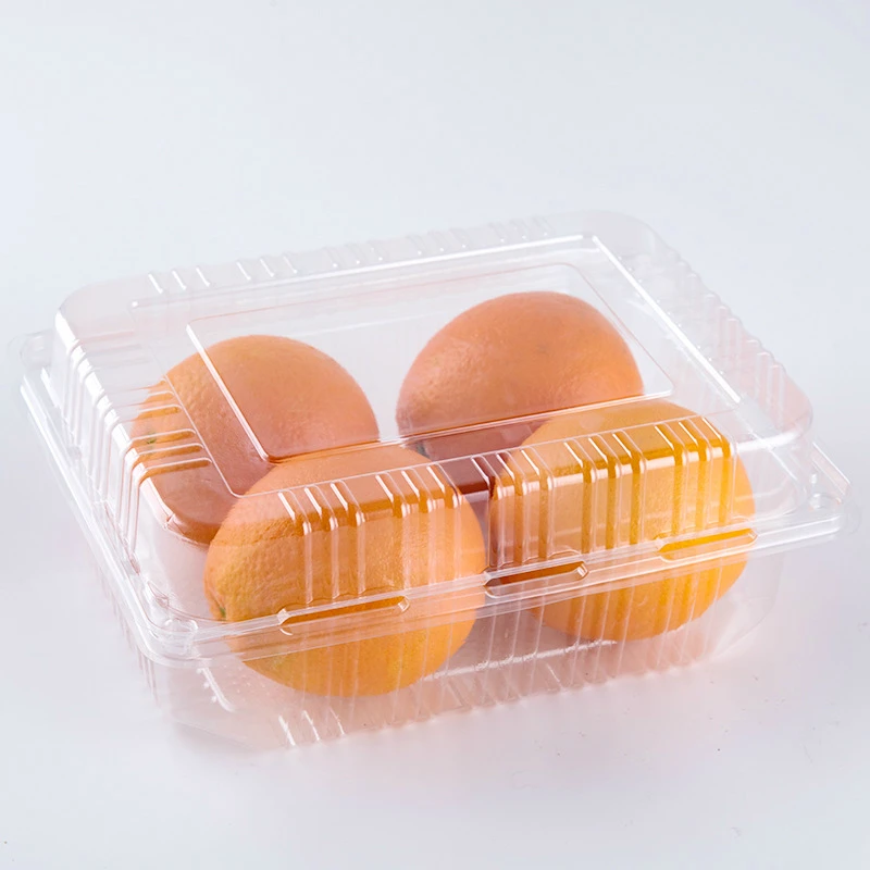 PET PLA/ПЭ 1500 г упаковочная коробка пластмассовые фруктовые холодные Устранимый контейнер
