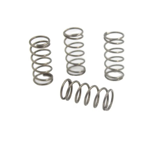 Auto Lathe Different Type Thin Wire Coil Close End Stainless Steel Compression Spring