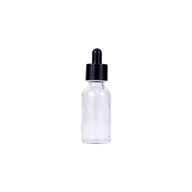 OEM/ODM Screen Printing Skincare Serum Bottle 1oz 2oz Glass Bottles Lab Dropping Container Perfume Vails Essential Oil Bottle