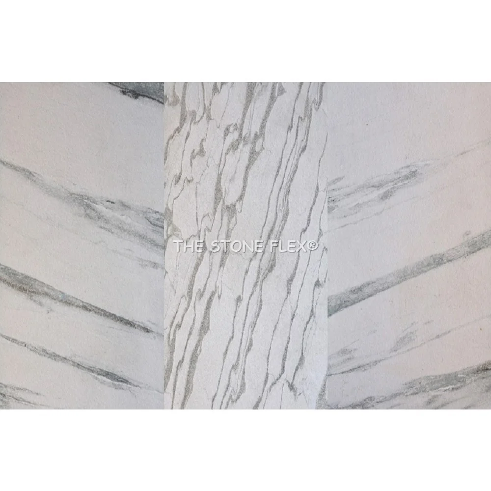 Andhi White Natural Marble Stone Ultra Thin Veneer Sheet For Home Interior Wall Decoration Available At Market Price