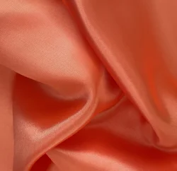 Cheap woven fabric 100% polyester satin fabric Yarn Dyed  Plain silk fabric
