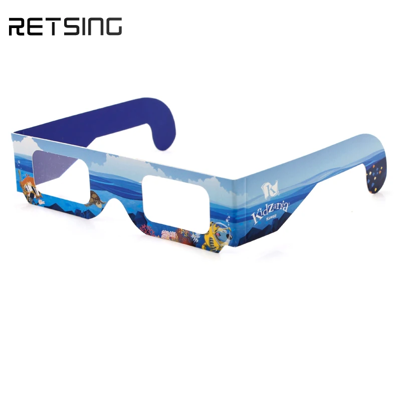 Factory price wholesale paper chromadepth 3d glasses