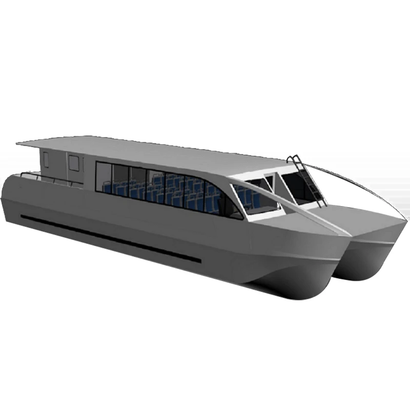 15m 50ft 50 seats twin hull Aluminum catamaran passenger ferry  boat
