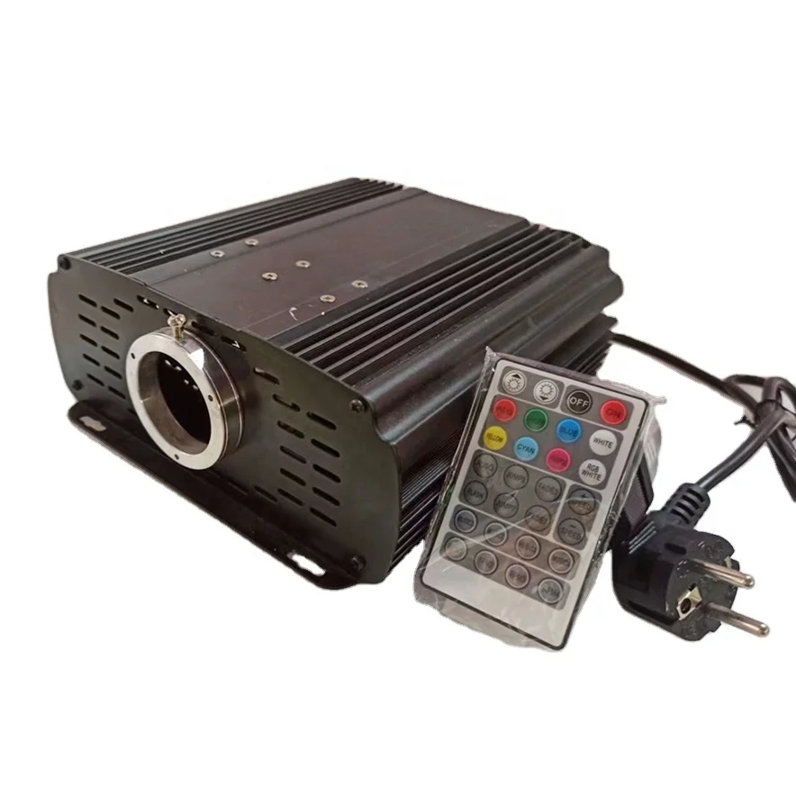 Wholesale super brightness 220v 45w RGBW twinkle LED fiber optic illuminator for home