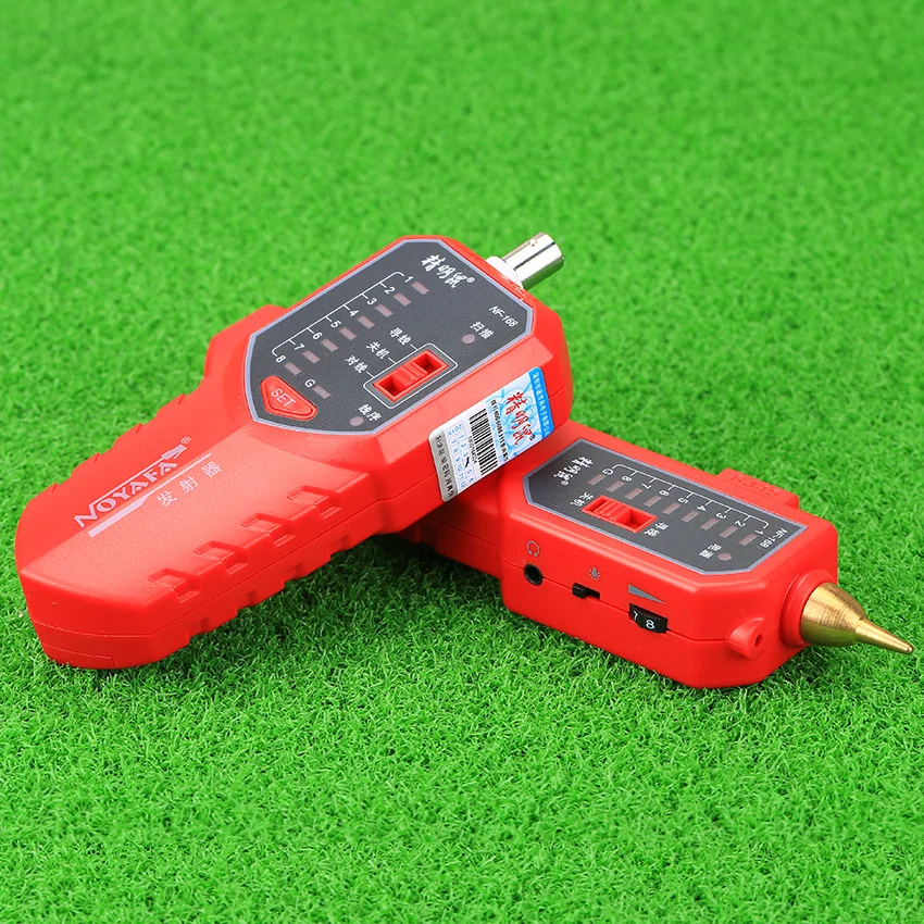 Тестер сетевого кабеля инструмент NF-168 Кабельный тестер слежения искатель строки линия RJ45 RJ11 BNC интерфейс