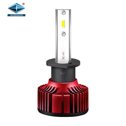 Super Bright Mini 10000Lm 55W 1860 Led 12V 24V 9005 9006 Led Head Light Auto High Low H11 H7 H4 Car Led Headlight H4